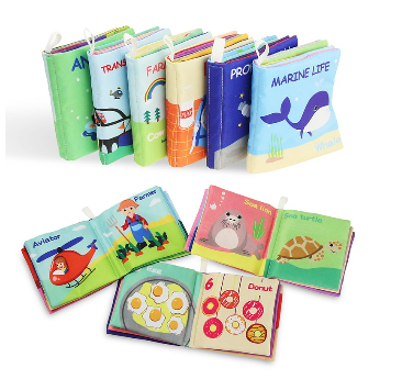 Soft Cloth Baby Books With Sounds