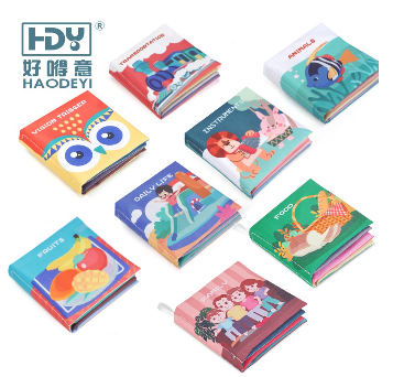 HDY Baby Books Soft Cloth Book Toy Set