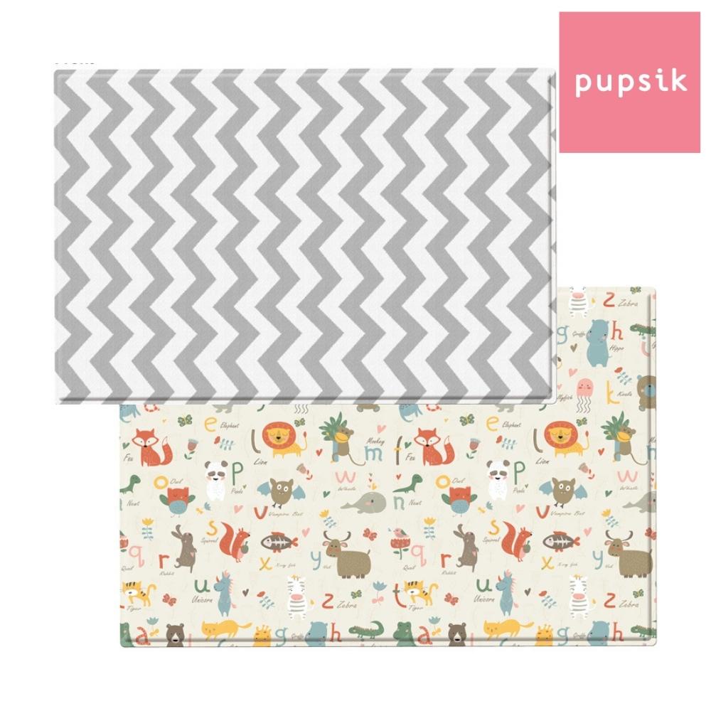 Dwinguler Playmat Pro Playmat - ZigZag Grey (2 Sizes) / Parklon | Shopee’s Mega Online Baby Fair