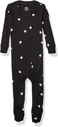 Amazon Essentials Baby Snug-fit Cotton Footed Sleeper Baby Pajamas