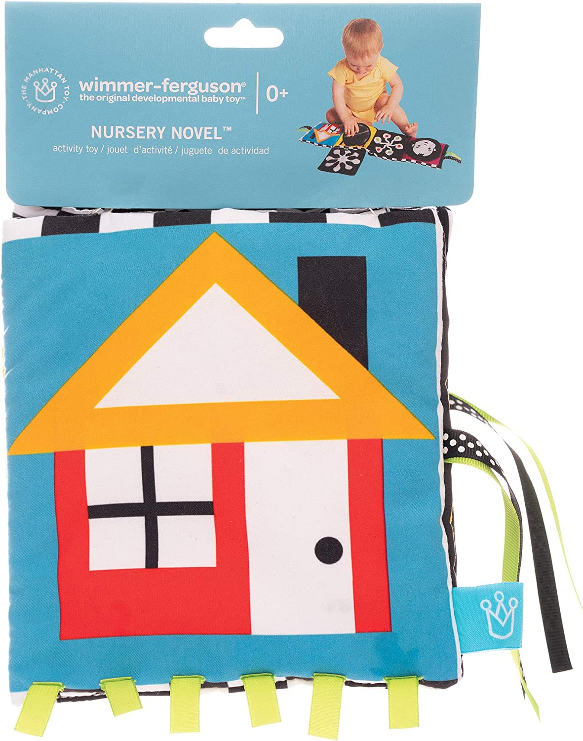 Manhattan Toy Wimmer-Ferguson Nursery Novel Soft Cloth Book | Cloth Books for Babies in Singapore
