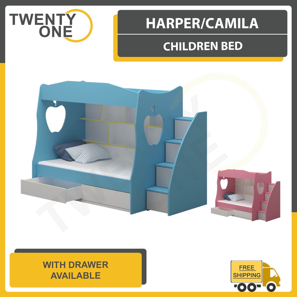 Twentyone Harper Series Children Bed in Singapore