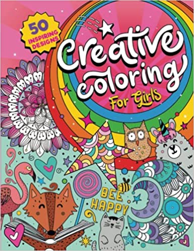 Under The Cover Press Creative Colouring for Girls | Best Colouring Books