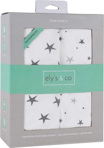 Ely's & Co. Patent Pending Waterproof Crib | Best Baby Cot Bedsheet in Singapore