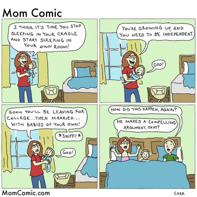 15 Hilarious Mum Comics Prove Parenting Is Tougher Than It Looks
