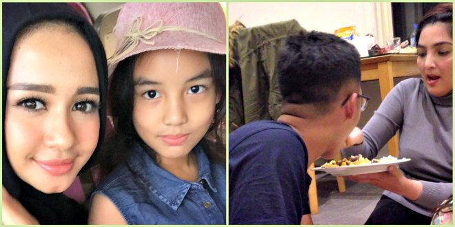 Ibu tiri pamer kemesraan dengan anak-anaknya, bukti dia bukan ibu jahat