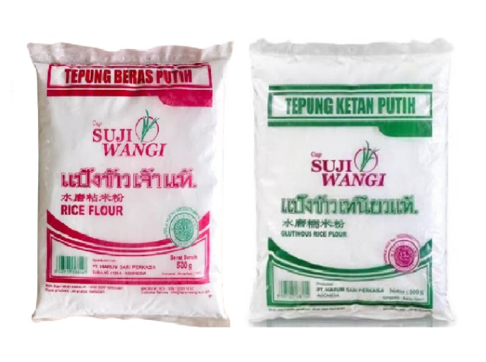 Tepung beras Cap Suji Wangi