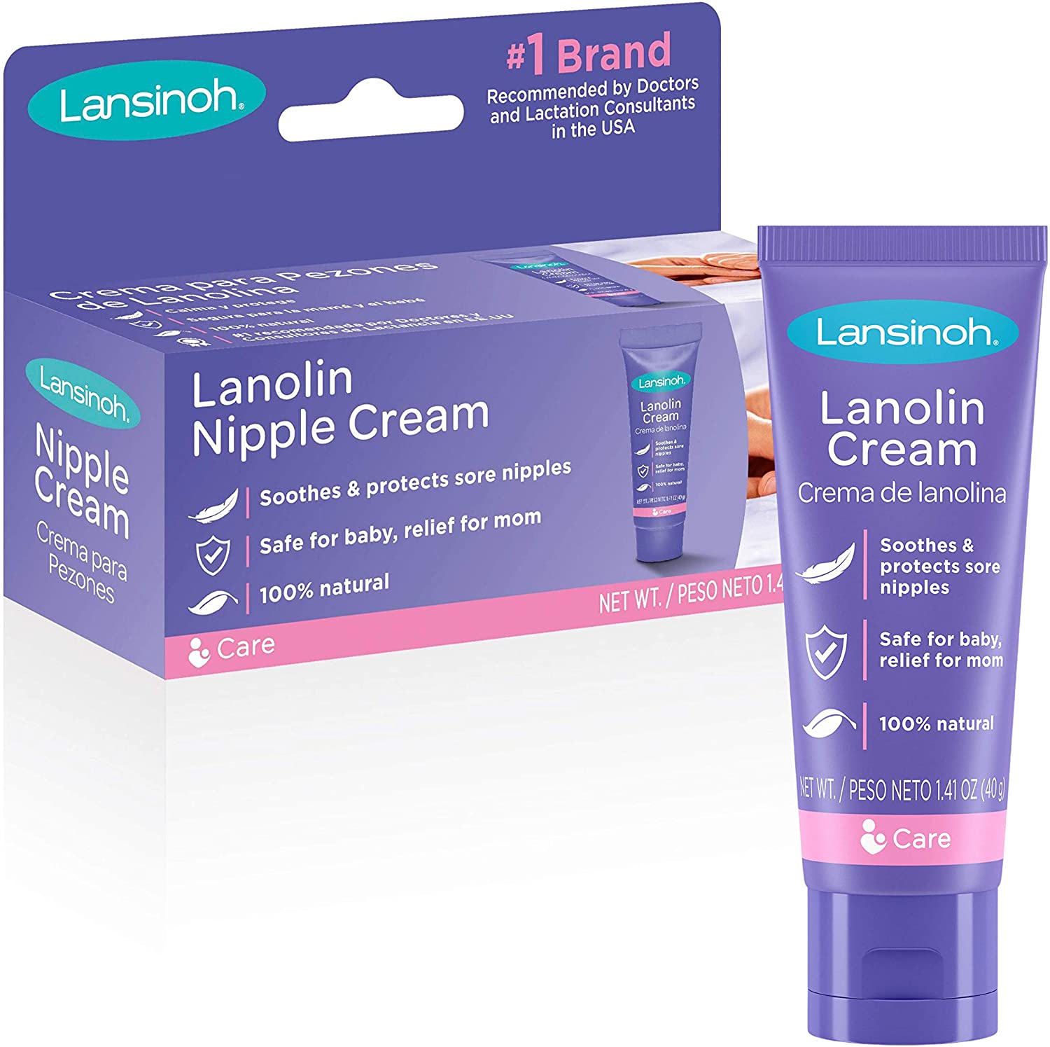 LANSINOH HPA Lanolin For Sore Nipples & Cracked Skin, aman untuk ibu dan bayi