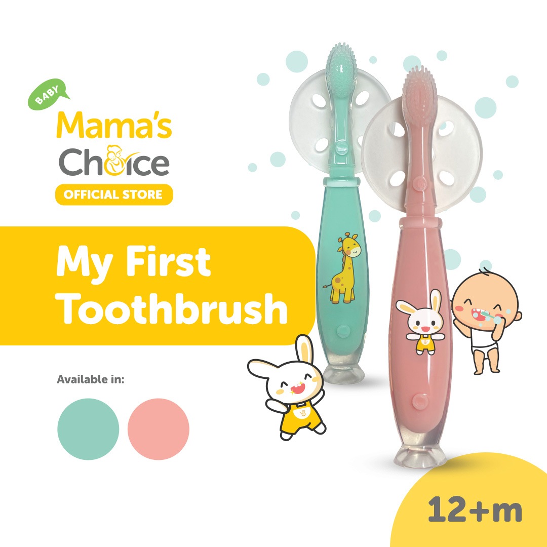 Sikat gigi Mama;s Choice, sikat gigi bayi terbaik yang terbuat dari silikon