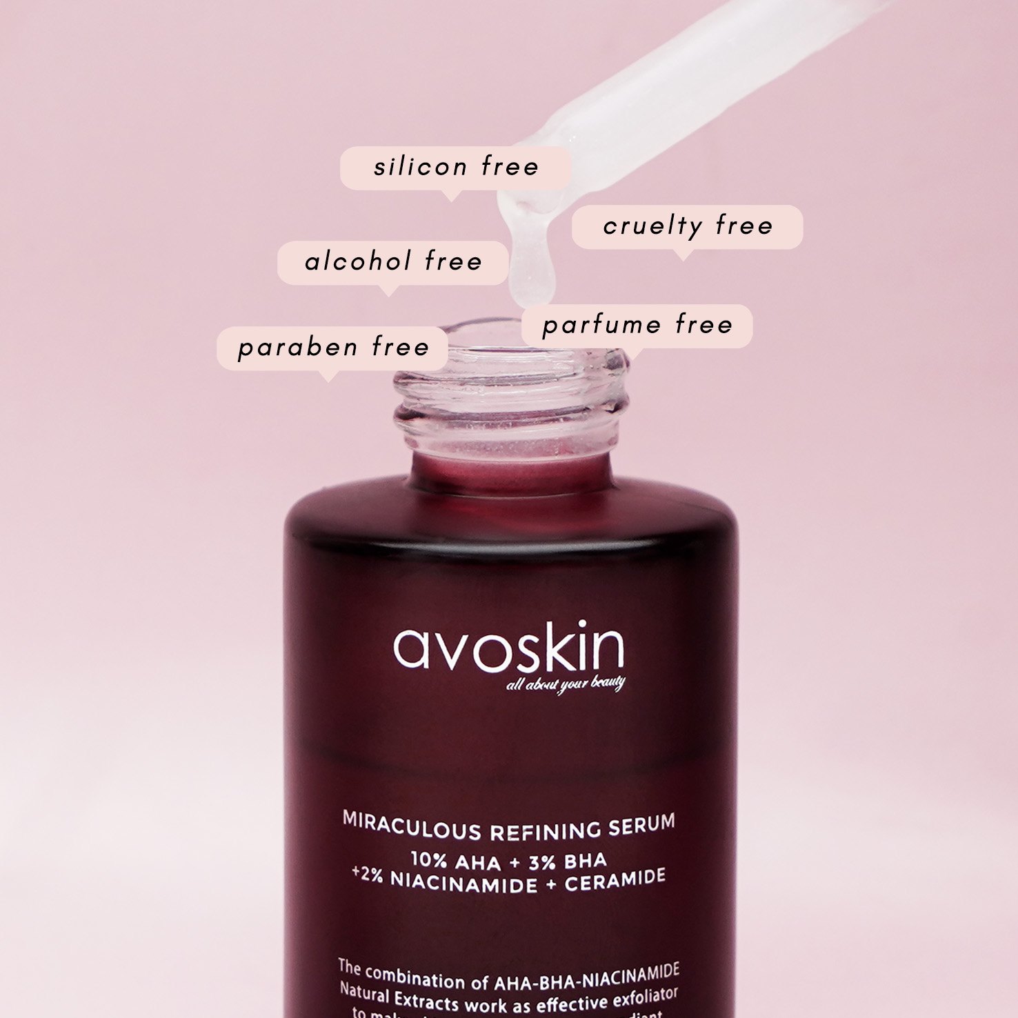 Rekomendasi Serum untuk Kulit Berjerawat Bekerja mengeksfoliasi kulit