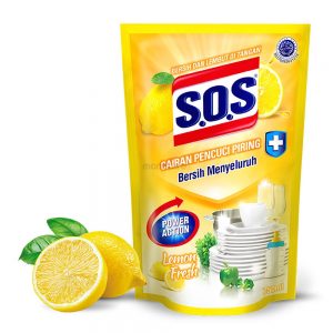 Sabun cuci dengan ekstrak lemon dan tenaga Power Action