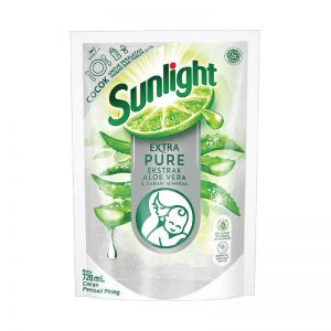 sabun cuci piring tanpa pewarna, paraben, dan fosfat.
