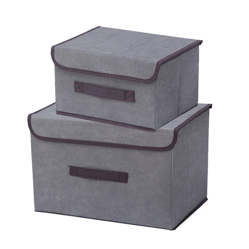 Homedoki Box Organizer, tempat penyimpanan mainan anak yang terbuat dari kain katun