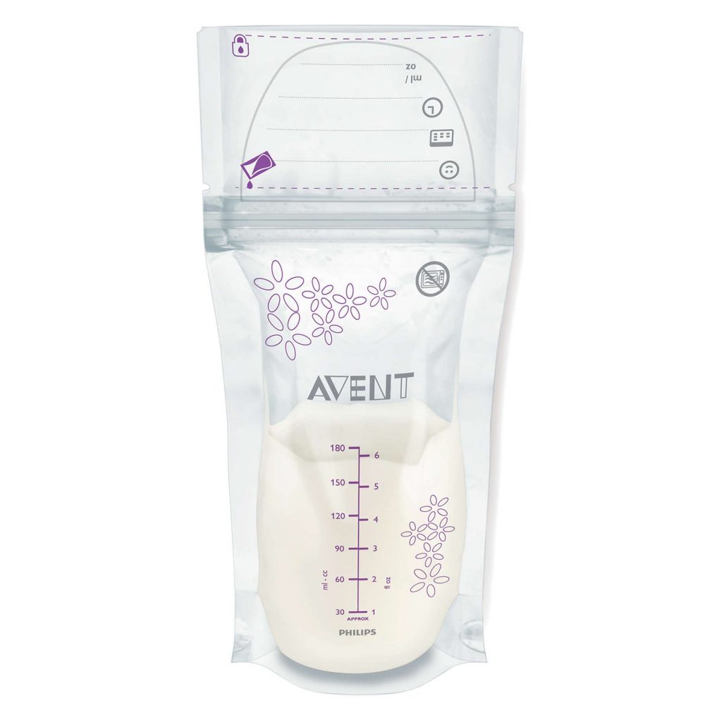 Philips Avent, kantong ASIP dengan segel antirusak