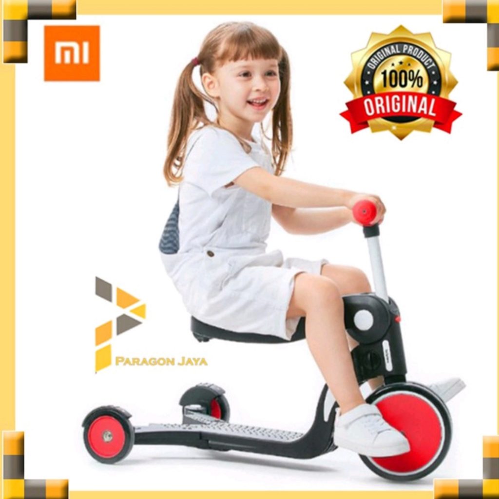 Xiaomi Bebehoo 5 in 1 Deformation Kids Scooter, bisa jadi skuter maupun sepeda