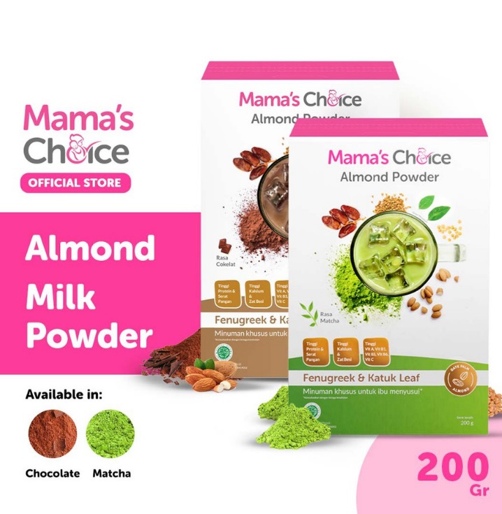 Susu almond bisa dikonsumsi untuk ibu menyusui yang ingin diet.