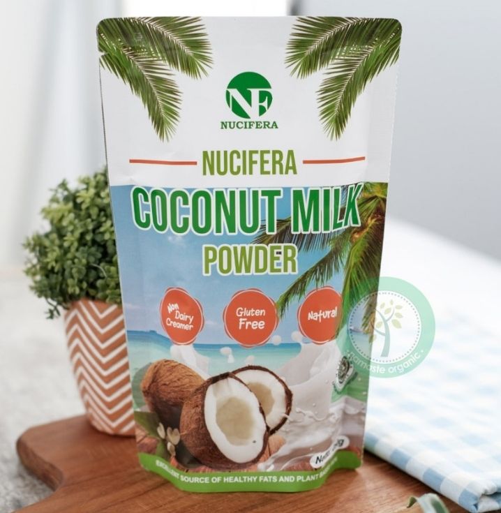 Nucifera Coconut Milk Powder mengklaim produknya terbuat dari buah kelapa organik