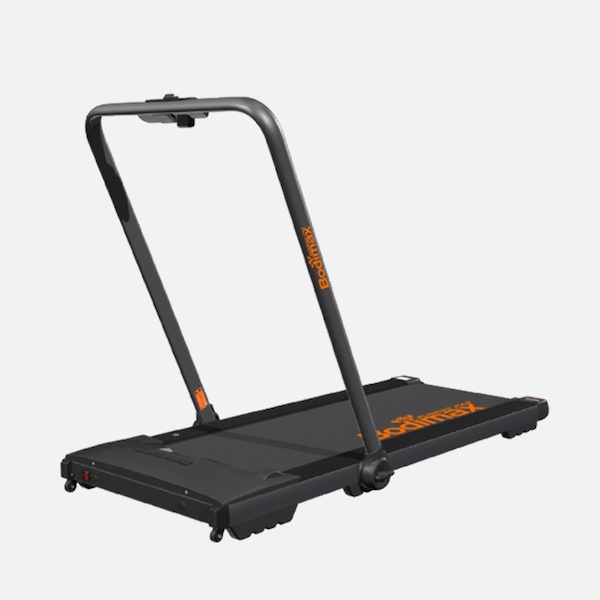 Bodimax Ninedot Running Pad, sangat ramping dan dapat dilipat 180 derajat.