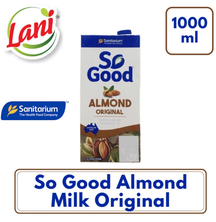 Salah satu merk susu almond untuk diet tanpa unsur hewani.