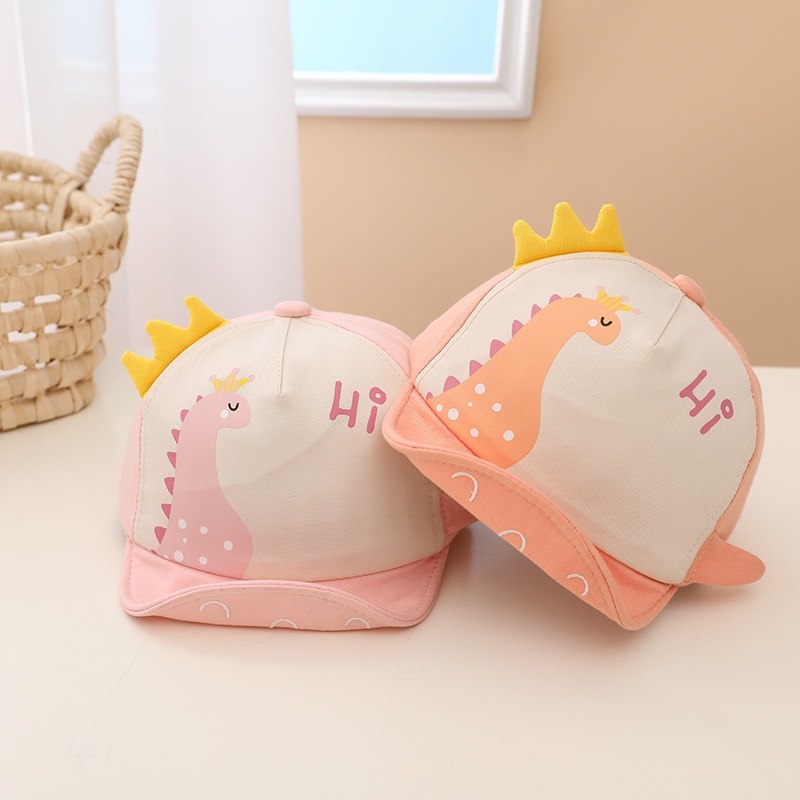 Halomam Hat Dino Pet Size cocok untuk new born sampai usia 2 tahun.