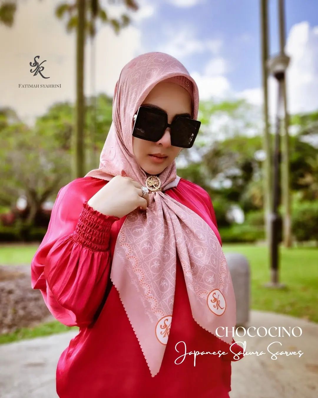 Fatimah Syahrini mengeluarkan koleksi mukena terbaru