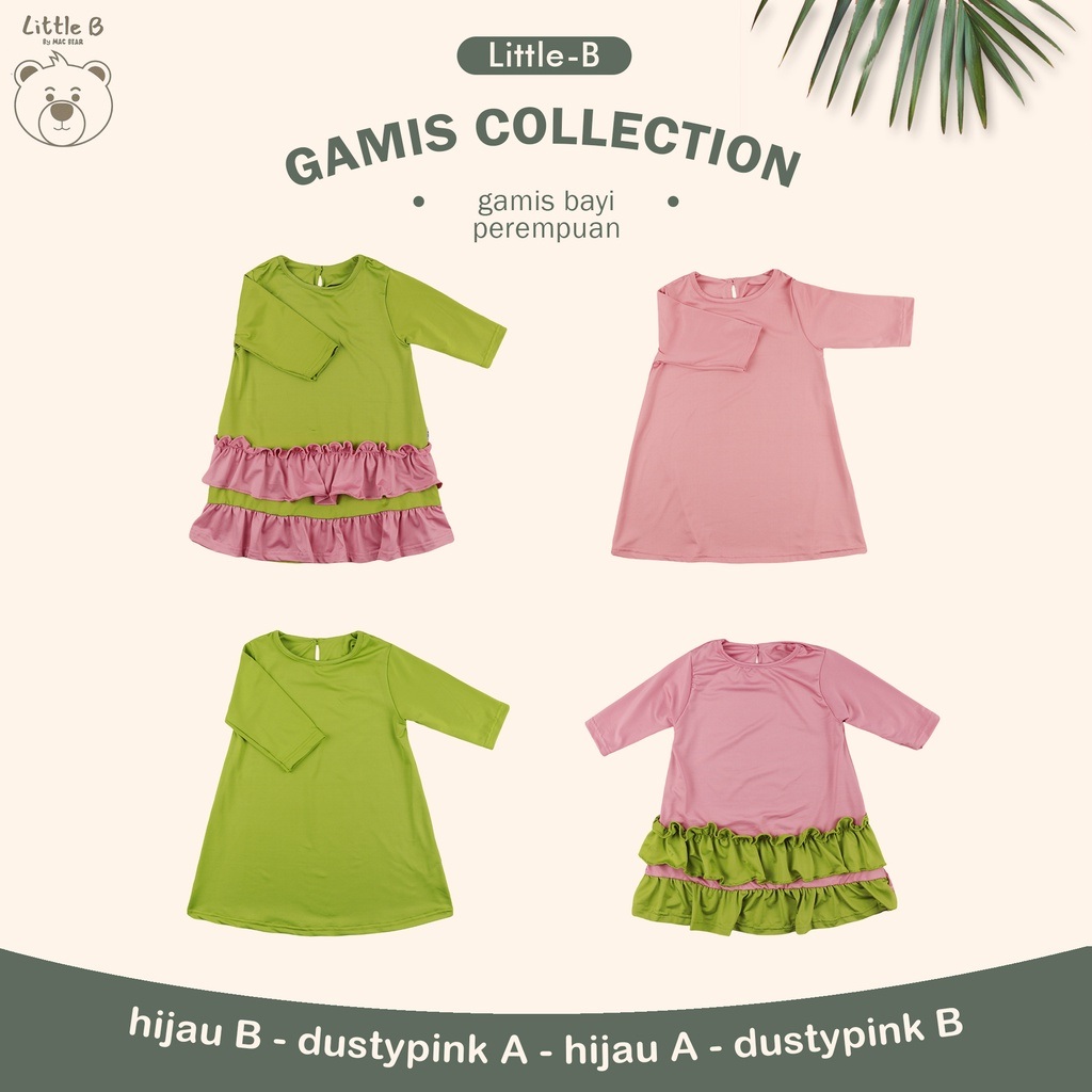 Little B By MacBear Little Afifa dengan bahan microspandex yang dingin, nyaman, dan lembut