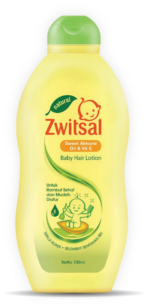 Minyak rambut bayi dengan kanudngan Almond Oil dan vitamin E