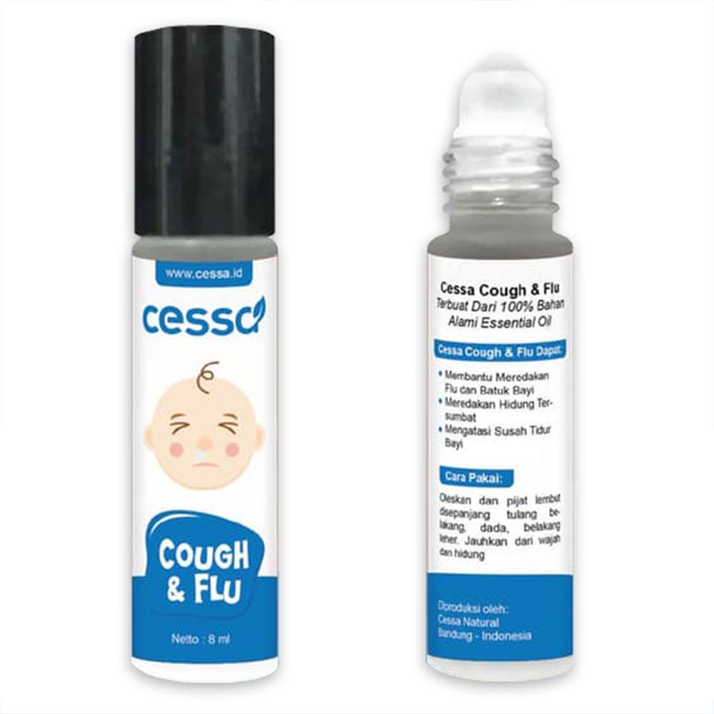 Essential Oil untuk Batuk Pilek Anak Cessa Cough and Flu dengan klaim produk hipoalergenik,