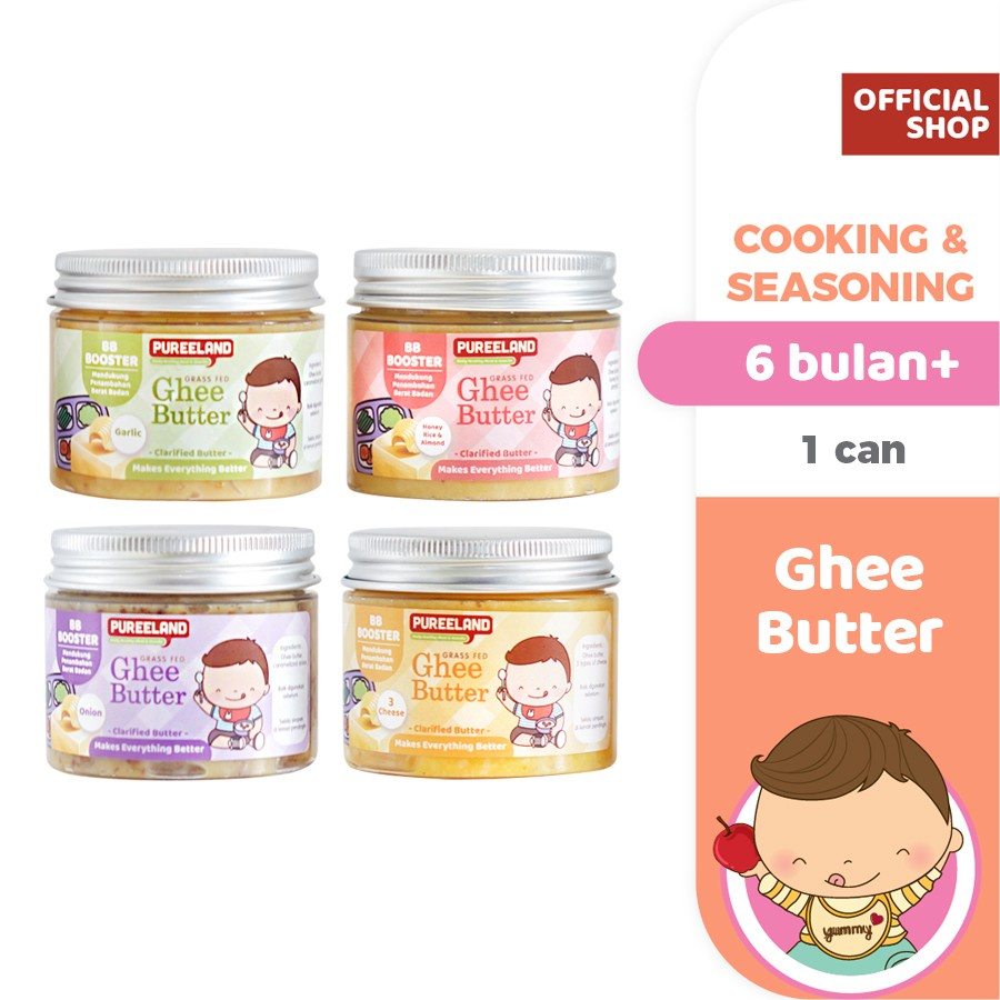 Ghee untuk MPASI Pureeland hadir dalam 5 varian rasa