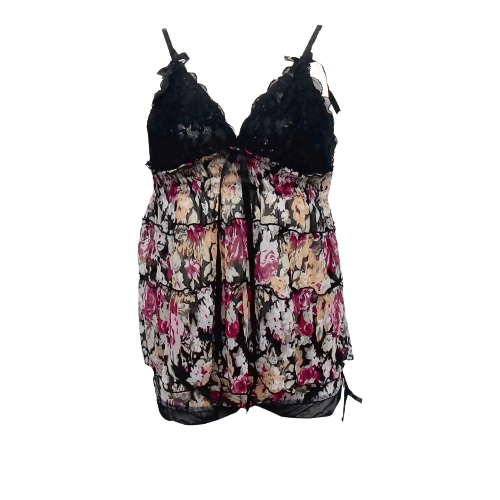You've (You Have) Lingerie Set dengan Motif terbuat dari bahan polyester