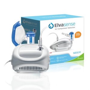 Elvasense Nebiluzer Kompresor Made in Italy desain yang ergonomis standar produk Eropa