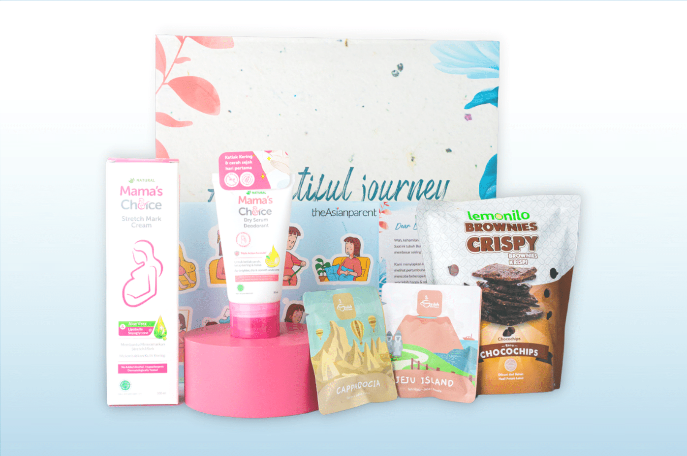 Relaxed kit khusus ibu hamil di trimester kedua.