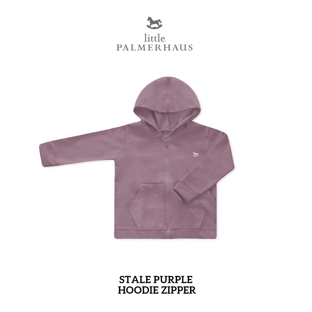 Little Palmerhaus, jaket bayi yang memiliki hoodie dan zipper