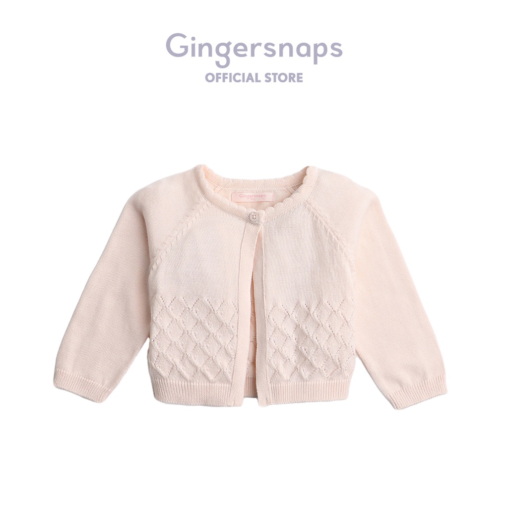 Jaket Gingersnaps dari Cotton Yarn Knits.