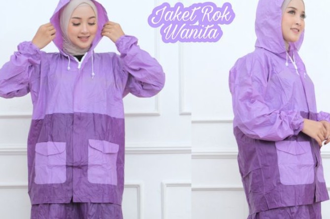 as Hujan Muslimah Rok Salsa