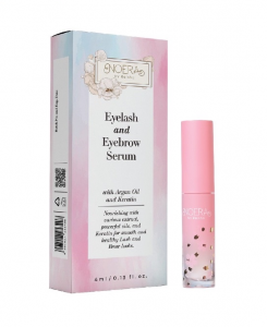 Noera Eyelash Serum dengan kandungan kolagen, aplikatornya seperti lip cream.