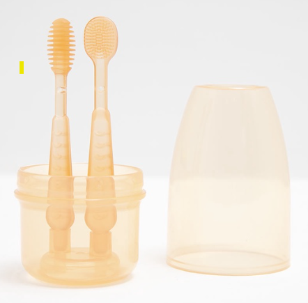 Kottonville Silicone Tooth Brush Baby Set
