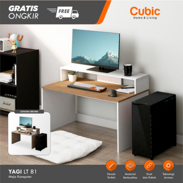 Cubic rekomendasi meja kerja lesehan