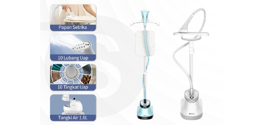 Simplus Setrika Uap yang memiliki model versatile