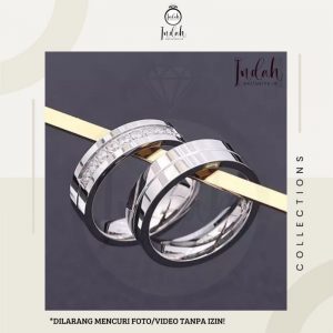 Indahexclusive - Cincin Couple Perak Platinum Termurah