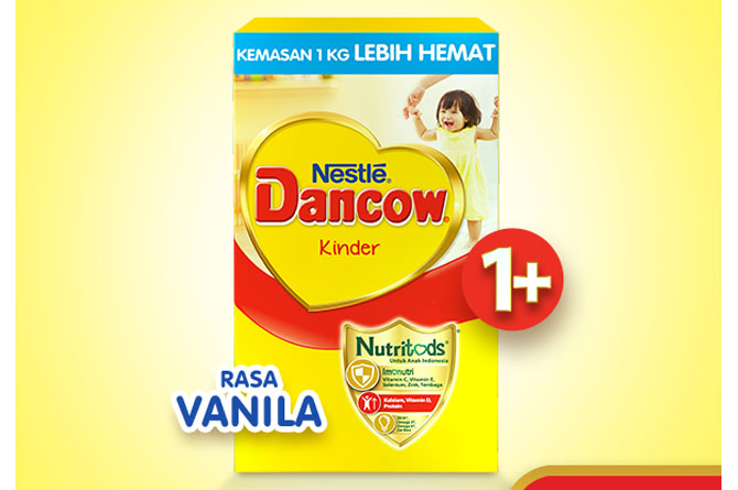 susu peninggi badan anak Nestlé Dancow 1+