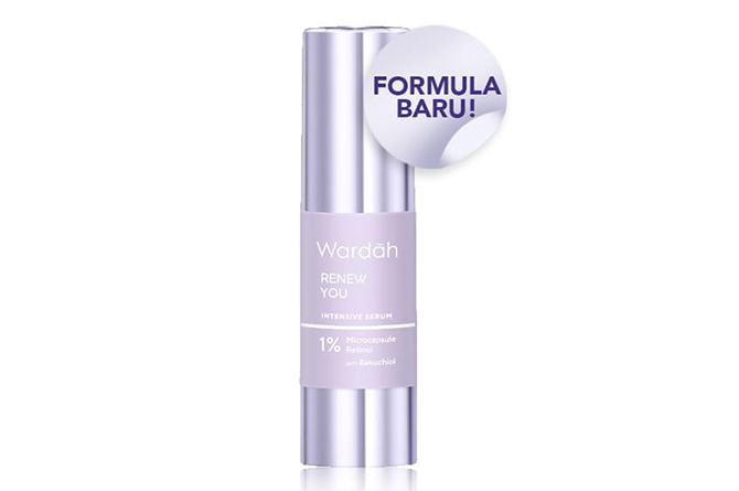 Wardah Renew You Intensive Serum with Bakuchiol, Retinol, Ceramide, & Niacinamide