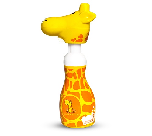 แชมพูสระผมเด็ก Giraffe & Friends Organic