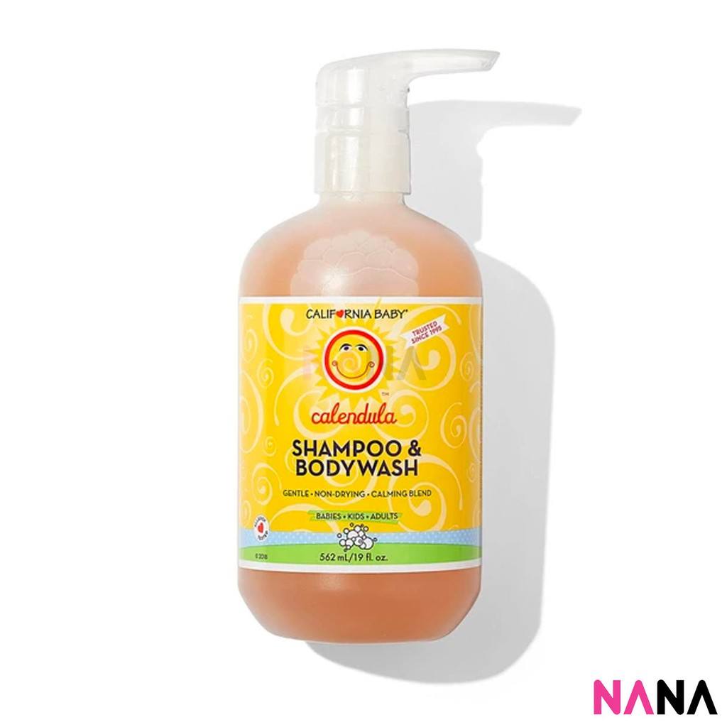 5. California Baby Calendula Shampoo & Body Wash - แชมพูดและครีมอาบน้ำที่สามารถใช้งานได้อย่างอ่อนโยน ด้วยส่วนสกัดตามธรรมชาติจากดาวเรือง