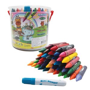 สีเทียนขนาดซูเปอร์จัมโบ้ Kidart