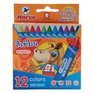 สีเทียน ตราม้า Horse