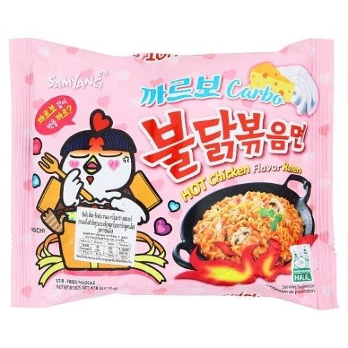 Samyang Hot Chicken คาโบนาร่าชีส