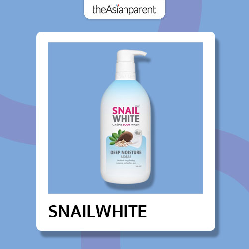 ครีมอาบน้ำ ผิวแห้ง SNAILWHITE Crème Body Wash Deep Moisture