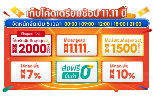 โปรโมชั่น 11.11 สินค้าจำเป็นสำหรับทารกน้อย