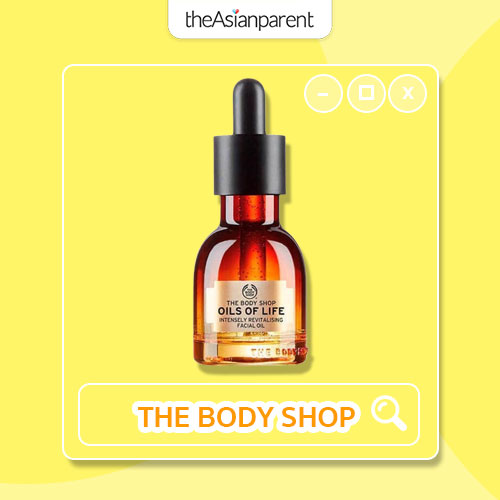 ออยล์บำรุงผิวหน้า THE BODY SHOP Oils Of Life Intensely Revitalising Facial Oil